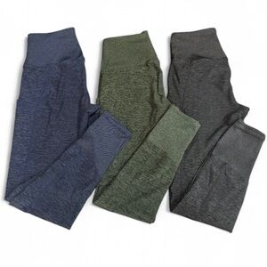 Kirkland Signature Women’s Leggings in Blue, Green, and Black,